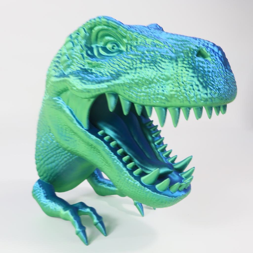3D printed Tyrannosaurus rex dinosaur avatar multifunctional ornament suitable for desktop decoration and office display