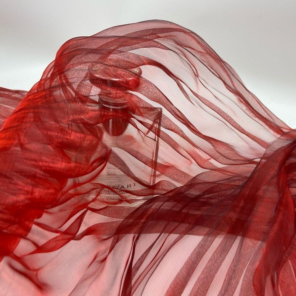 150cm X 1 Yard Organza Pleated Fabric Hardnet Texture Colorful Two-color DIY Clothing Fabric Handmade Pleated Pleated Decoration
