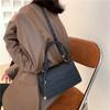 Foreign Style Retro Women'S Bag Early Autumn Solid Color Crossbody Temperament Single Shoulder Simple Diamond Small Square Bag