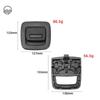 Car Trunk Tail Cover Bottom Plate Mat Floor Carpet Handle Auto Accessories For BMW X5 5 series G05 G31 51477951959 2018-