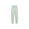 Adidas Originals Trefoil Woven Pants With Cuffed Hem And Loose Fit Women Bottoms Linen-Green IK8629