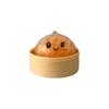 Dumpling Pressure Dumpling Squishies Cute Colorful Bun Toy Slow Rising Stress Relief Fidget Toy For Kids Adults Anti-Anxiety Gif