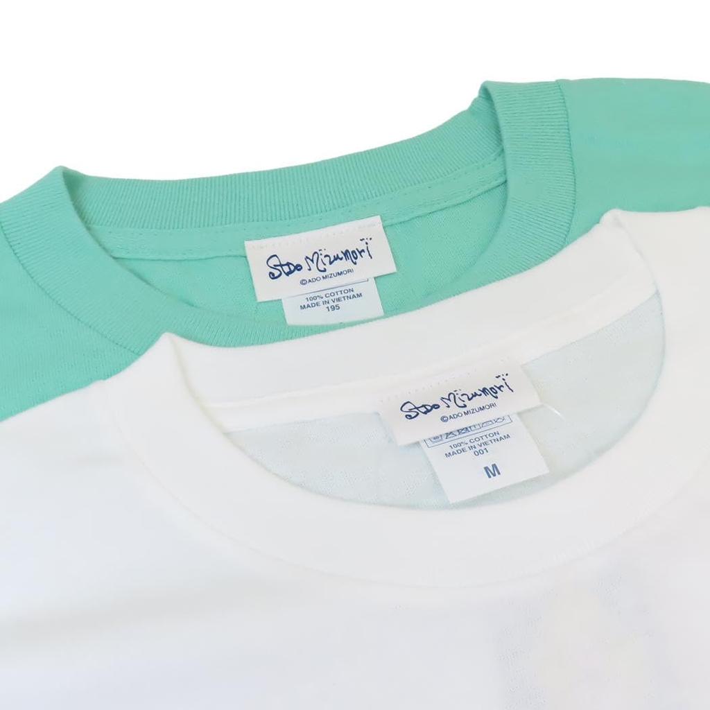 Ado Mizumori T-shirt, Ribbon Fashion, Mynta, Storlek M