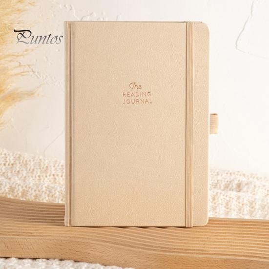 Reading Journal for Book Reviews A5 Size Track Reading Progress Writing Prompts Comprehensive Reading Notes Journal