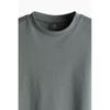 H M Loose FiT T sHirT Dark Sage Green