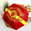 Man Utd, paraguas de plegado automático, diseño portátil y plegable, 8 varillas, un regalo de Navidad o cumpleaños.
