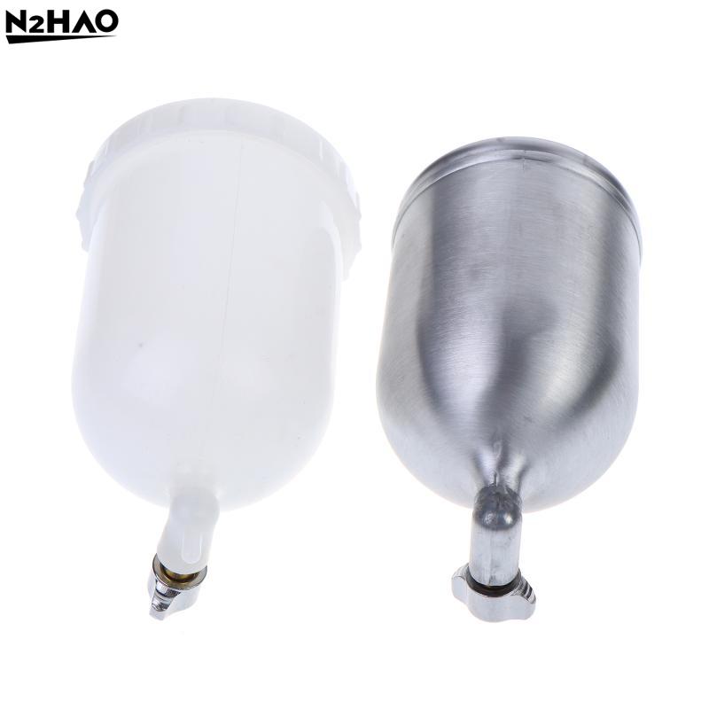 400CC Paint Spray Pot Plastic/Aluminum Spray Paint Pot Air Gravity Feed Sprayer Cup Pneumatic Tool Accessor For F75 W101 W71 W77