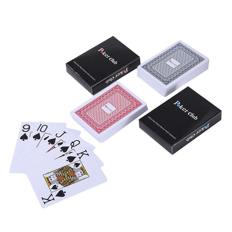 Confezione Doppia Disponibile: Carte da Poker in PVC Durevoli e Impermeabili 63x88mm con Angoli Grandi per una Facile Lettura