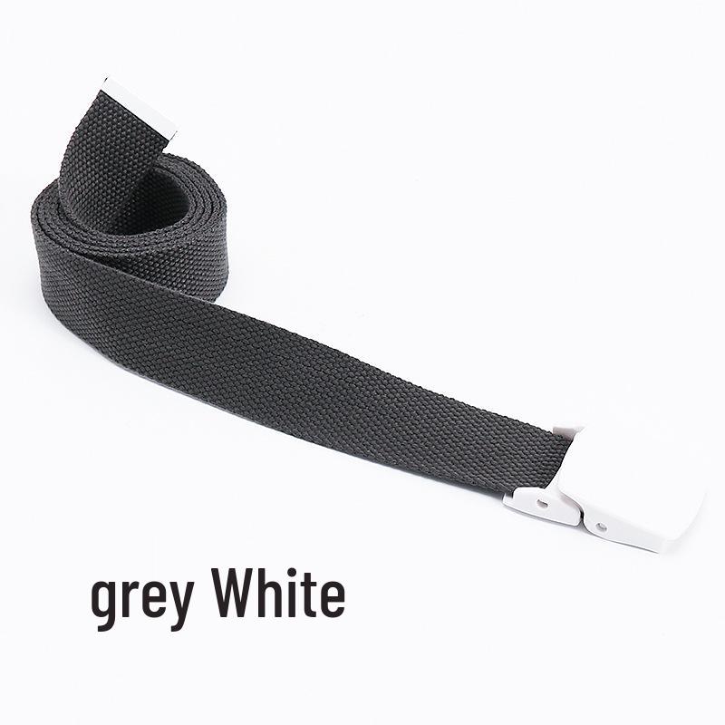 Canvasgürtel im koreanischen Stil mit Farbblockdesign für Studenten, Jugendliche und Outdoor-Aktivitäten