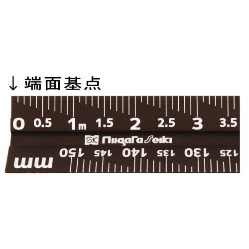 Niigata Seiki SK Made In Japan Aluminum Triangular Scale, Kaidan Measuring Scale, General Use, 15cm, Bronze, TSGA-15KD