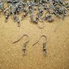 100Pcs/500Pcs Earring Hook Coil Ear Wires for DIY Jewelry Making Findings Repair