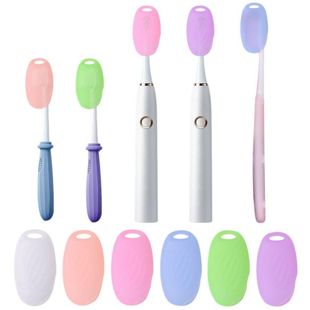 6Pcs Breathable Toothbrush Protective Caps Waterproof Toothbrush Head Cover  Outdoor Adventures