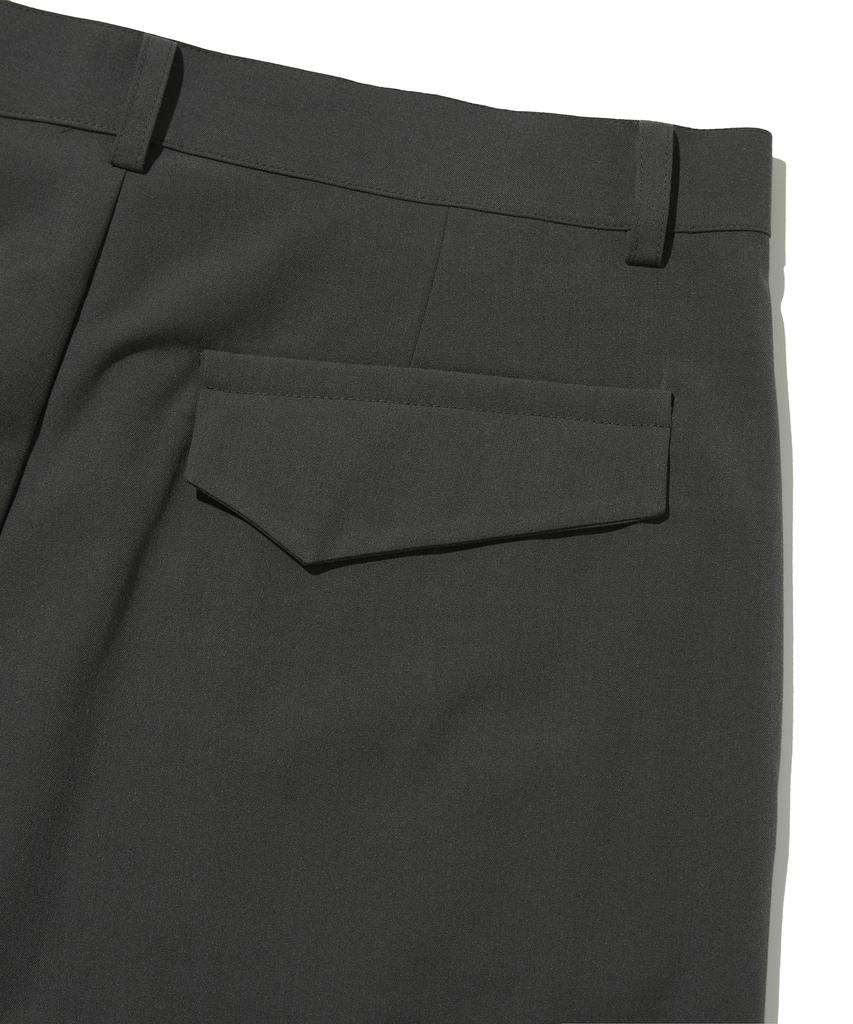 Seuweideu One Tuck Slacks [Gray]