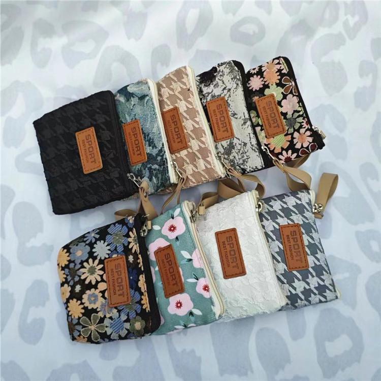 Damen Mehrzweckbeutel: Kopfhörer, Münze, Schlüssel, Lippenstift, Maske & Kabelaufbewahrung