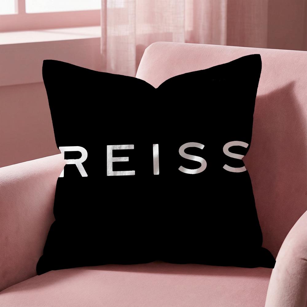 British Brand R-Reiss Cushion Cover Multi-Scene Pillow Cover for Home & Car - Reversible, Soft & Durable for Daily Use