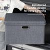 Foreign Trade Clothing And Fabric Storage Box Large-Capacity Organizer For Car Trunk And Household Items Foldable Storage Box