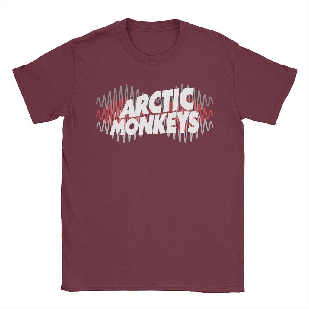 Arctic Monkeys T Shirt Men Pure Cotton Funny T-Shirt O Neck  Tees Short Sleeve Clothes Gift Idea