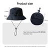 Waterproof Mountaineering Caps Sun Protection Sun Hat Portable Panama Hat  Camping Hiking