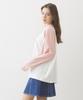 Milkfed Kitten Baseball KITTEN TEE Medium Tee, B/B 103244011007, LtPINK,