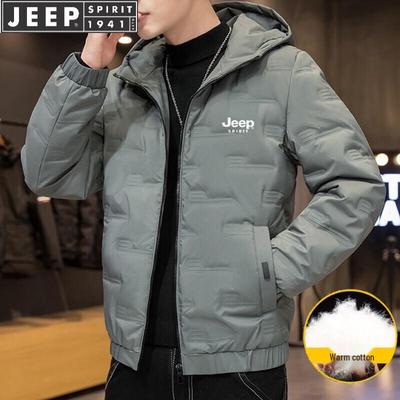 JEEP SPIRIT Men's Hooded Padded Jacket