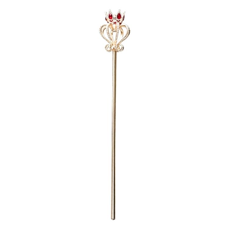 Rhinestones Royal Scepter Queen Staff For Theatrical Productions And Special Event Cosplay Costume Prop Fairies Wand