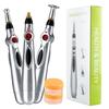 Stylo d'acupuncture Stylo intelligent pour points d'acupuncture méridiens Massage par impulsion Stylo pour points d'acupuncture Masseur d'acupuncture électronique Stylo méridien Stylo d'acupuncture