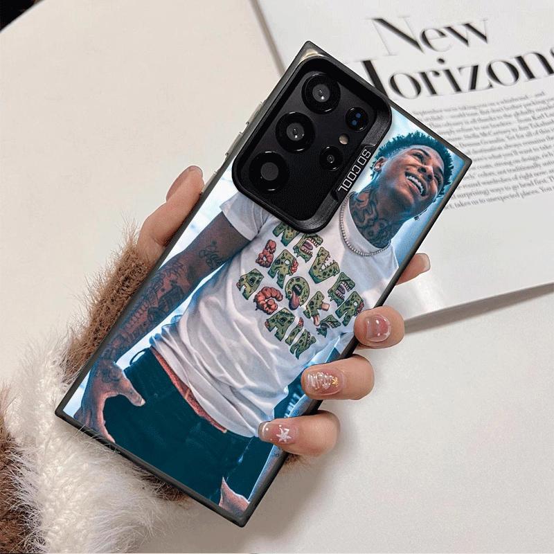 Rapper YoungBoy Soft Phone Case for Samsung Galaxy S24 S25 FE S26 Edge S23 Ultra S22 Plus S21 + Shockproof Cover Back Shell