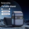 Electric Shaver with Digital Display, Magnetic Double Blade, Fast Charging, Mini Household Razor