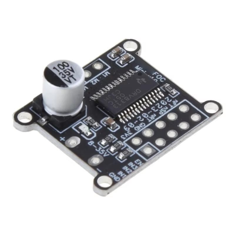 High Performances Brushless Motor Driver Board with DRV8313 Chip FOC Control Enhanceds Torque Output