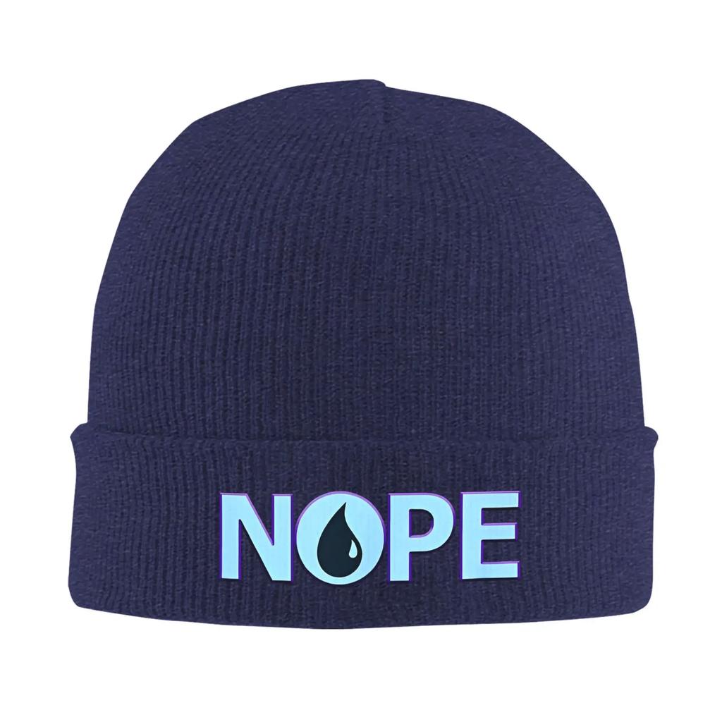 Magic Games Gathering MTG NOPE Knitted Caps for Women Men Beanie Autumn Winter Hats Acrylic Hip Hop Caps