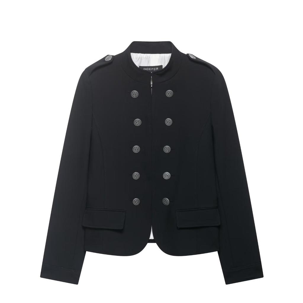 2026 spring new product European and American cross-border women's clothing street fashion with shoulder pads slim jacket w085 375701