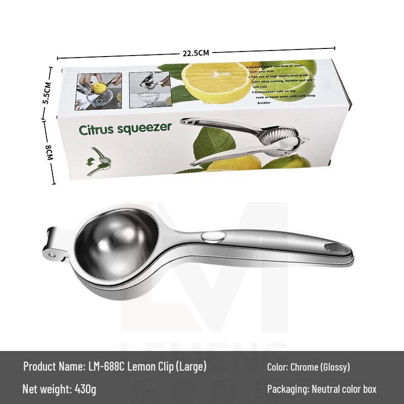 Lemon Clip Manual Juicer: Multifunctional Fruit Squeezer and Kitchen Tool