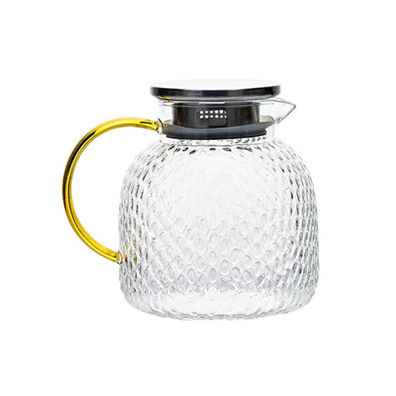 Zhuopu 1300ml High Borosilicate Glass Pitcher