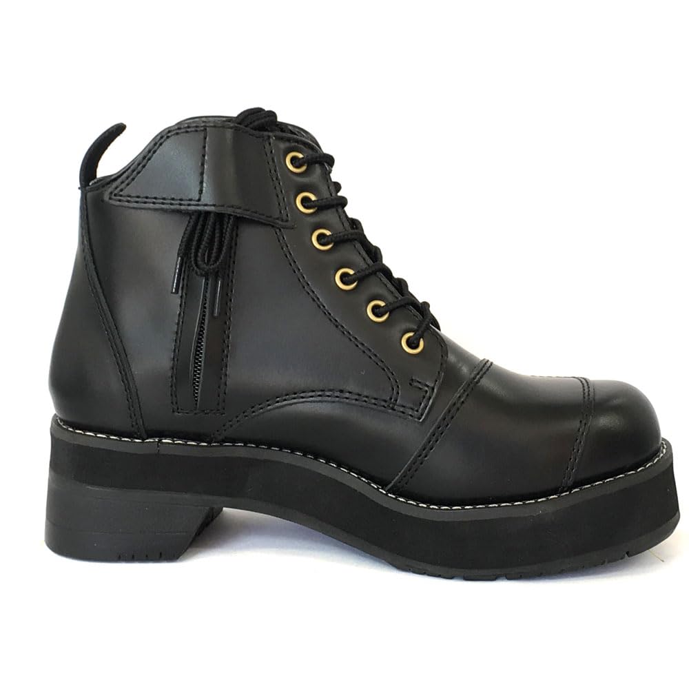 Wildwing Extra Thick Sole OD35 Swallow Boots, Black, 23.0cm, WWM-0003-OD35-230-BLK