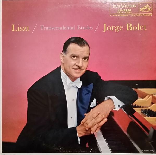 

LP Record FRANZ LISZT - JORGE BOLET - Transcendental Etudes LM2291 RCA Victor 1959 Canada Classical Used