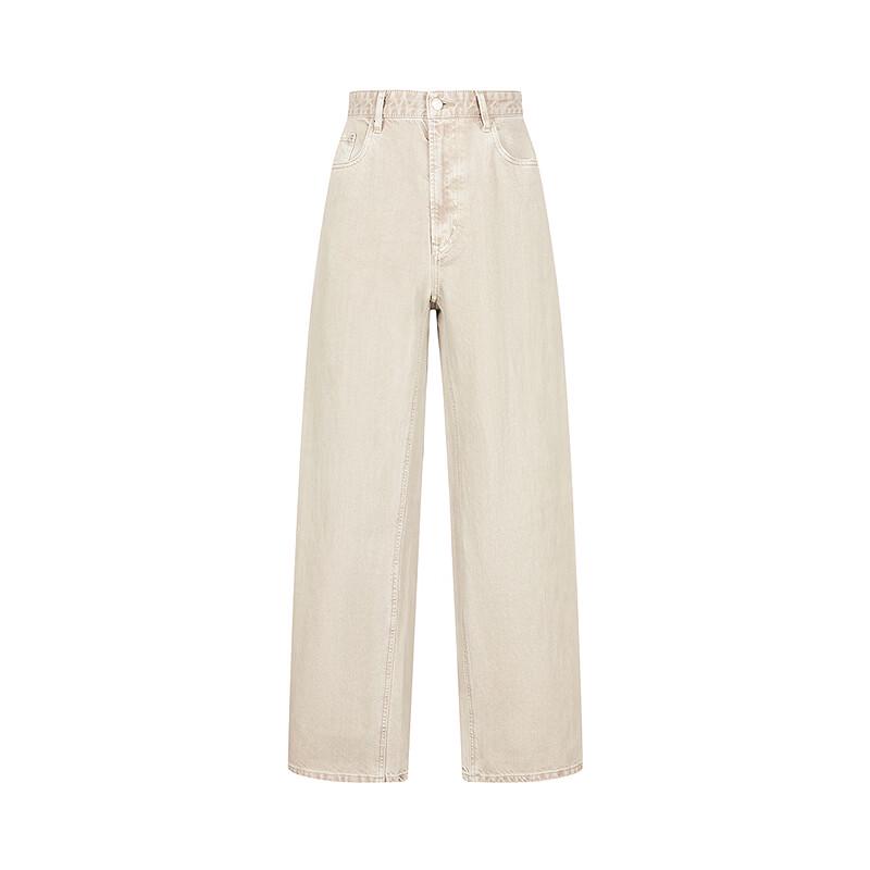 Less 2026 Autumn Collection Straight Leg Cotton Denim Pants