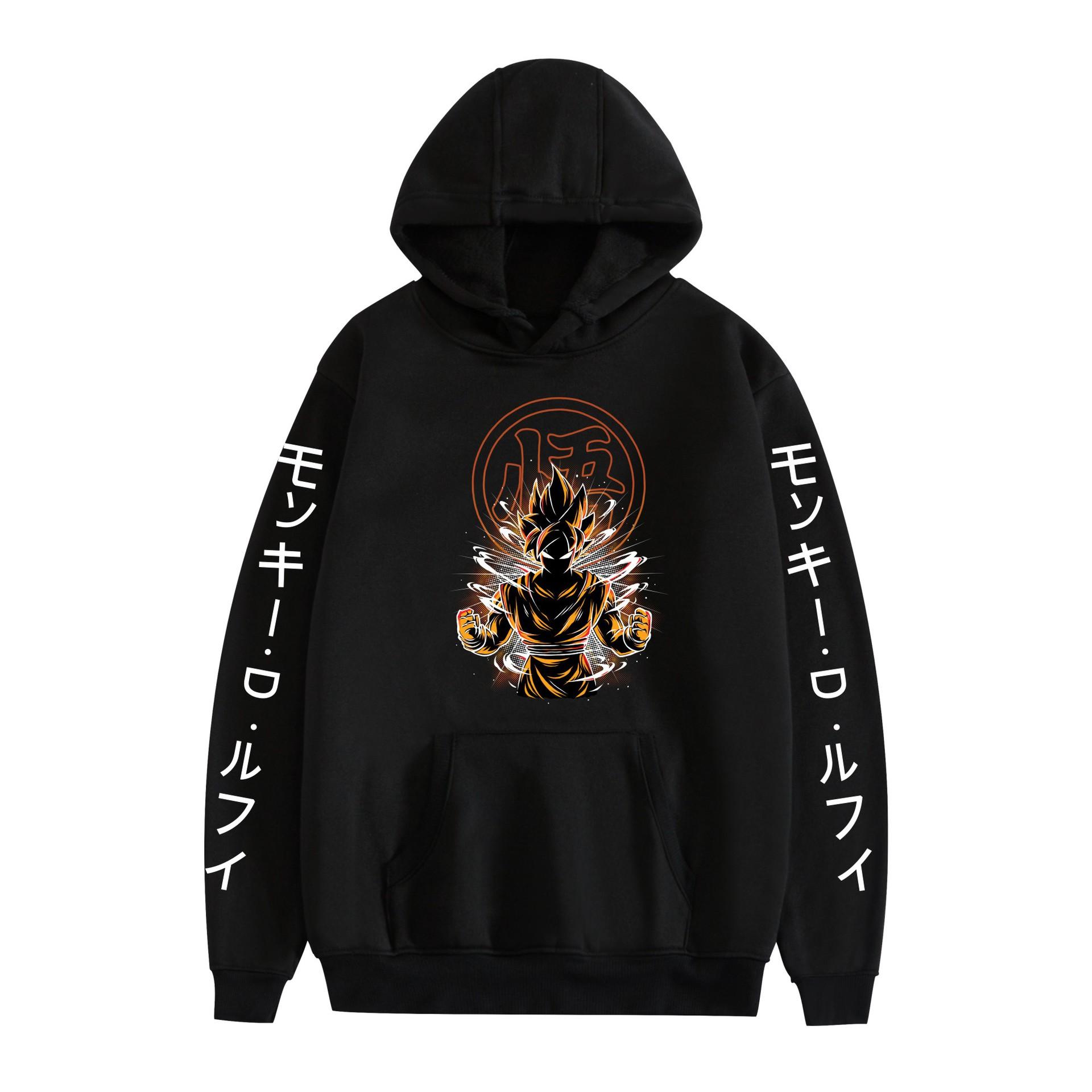 

Dragon Ball Anime Hoodie Student Sweatshirt Long Sleeve Men Women Hoodies Harajuku Streetwear Pullovers Fashion Clothes XS чёрный
