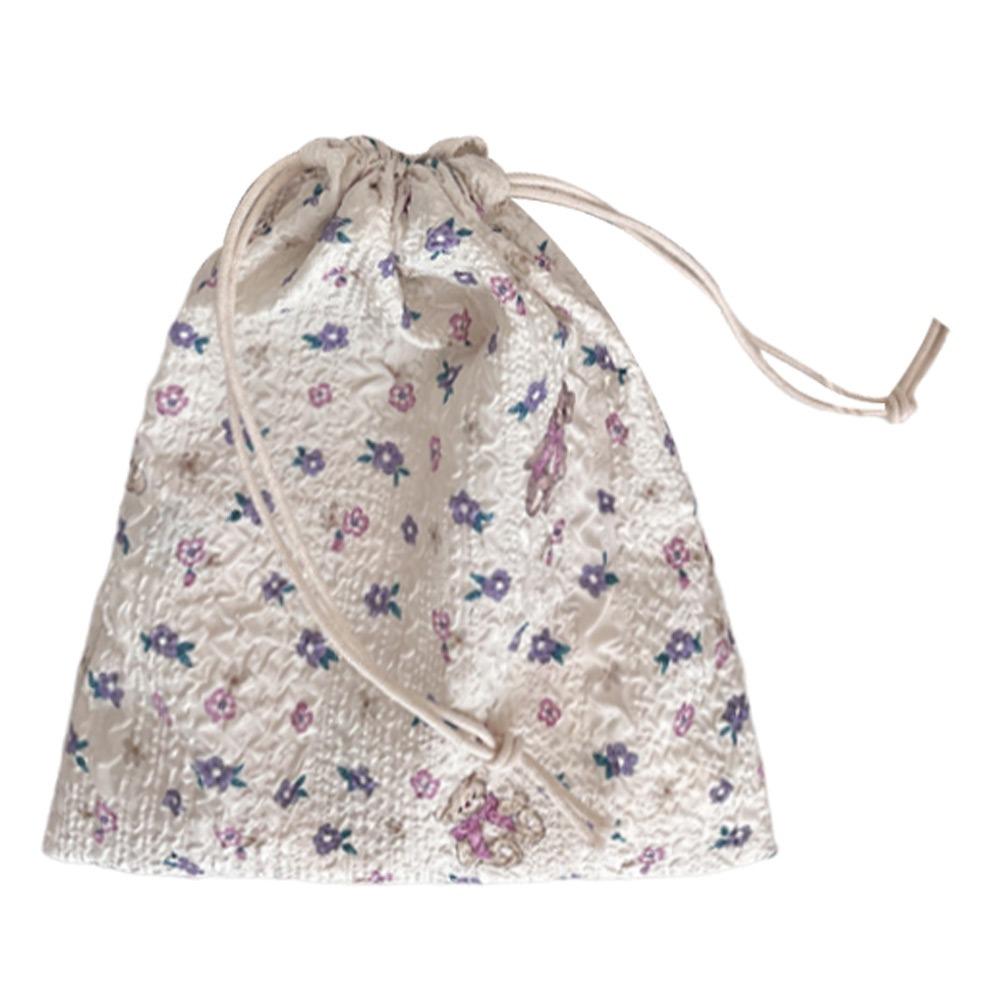 Portable DIY Gift Bag Multifunction Anti Dust Candy Packaging Bag Large Capacity Fabric Storage Bag Coin