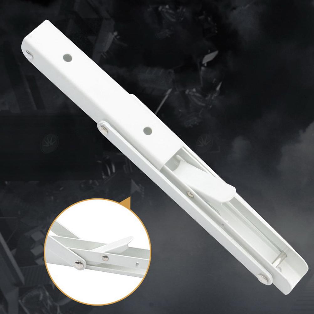 

16 Inch Foldable Desktop Shelf Bracket Heavy Duty Cold Rolled Steel Wall Mount Support For Books Ornaments Storage Triangle other