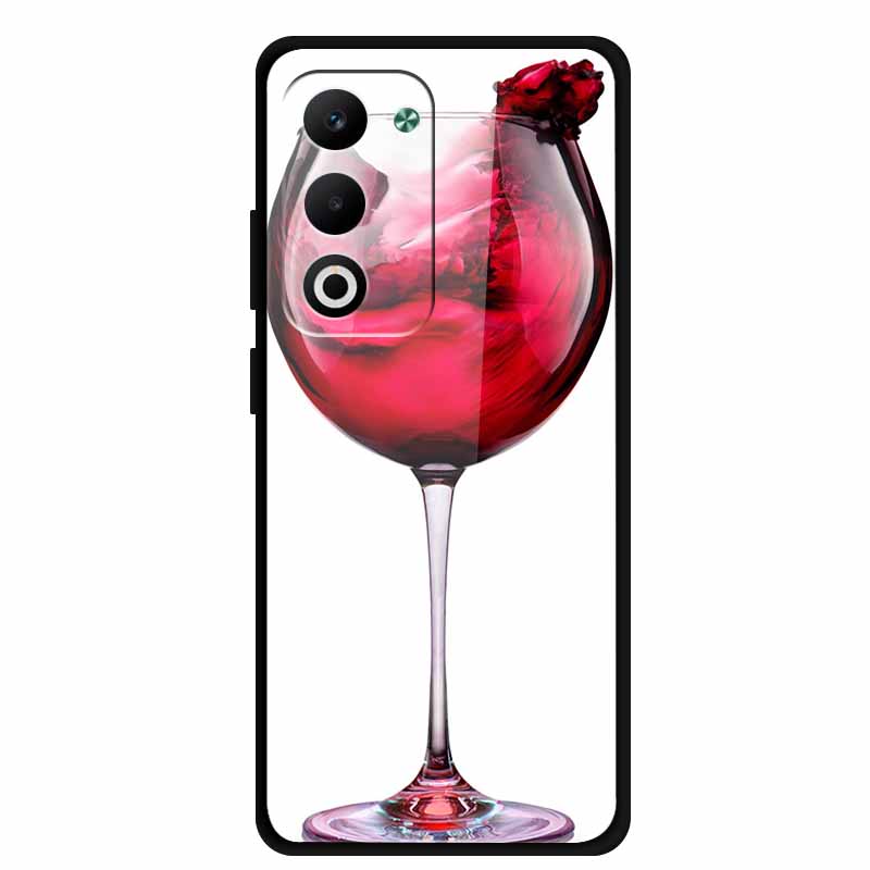 Glass Back Cover For OPPO A5i Pro 5G Case A5iPro Coque Hard Tempered Glass Case For OPPO A5m A5 5G 4G Phone Case A 5 Soft Bumper