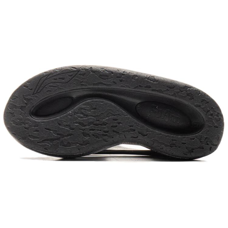 Li Ning Cloud Travel Slay 2.0 Trendy Comfortable Non-Slip Durable Slide Sandals Unisex Footwear Black AZSV015-7