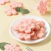 5pcs/set Sakura Cookie Mold Stamp Biscuit Mold Cutter Pink Cherry Blossom Mold Flower Charm DIY Floral Mold Fondant Baking Tool