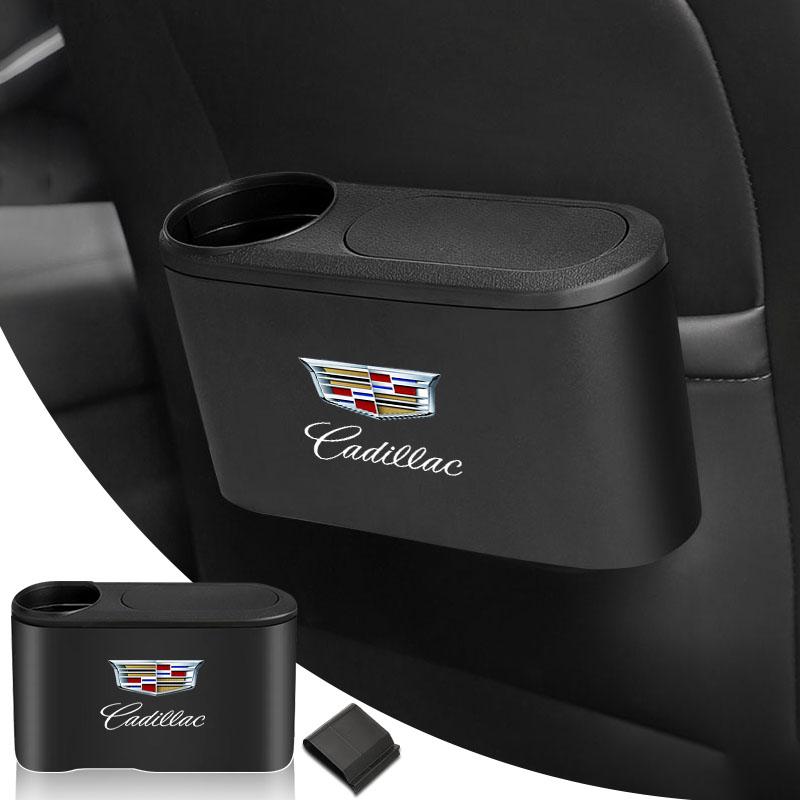 Auto-Mülleimer Hängender Mülleimer mit Getränkehalter Organizer-Box Für Cadillac CTS STS DTS SRX XLR ATX Escalade Seville Tiburon