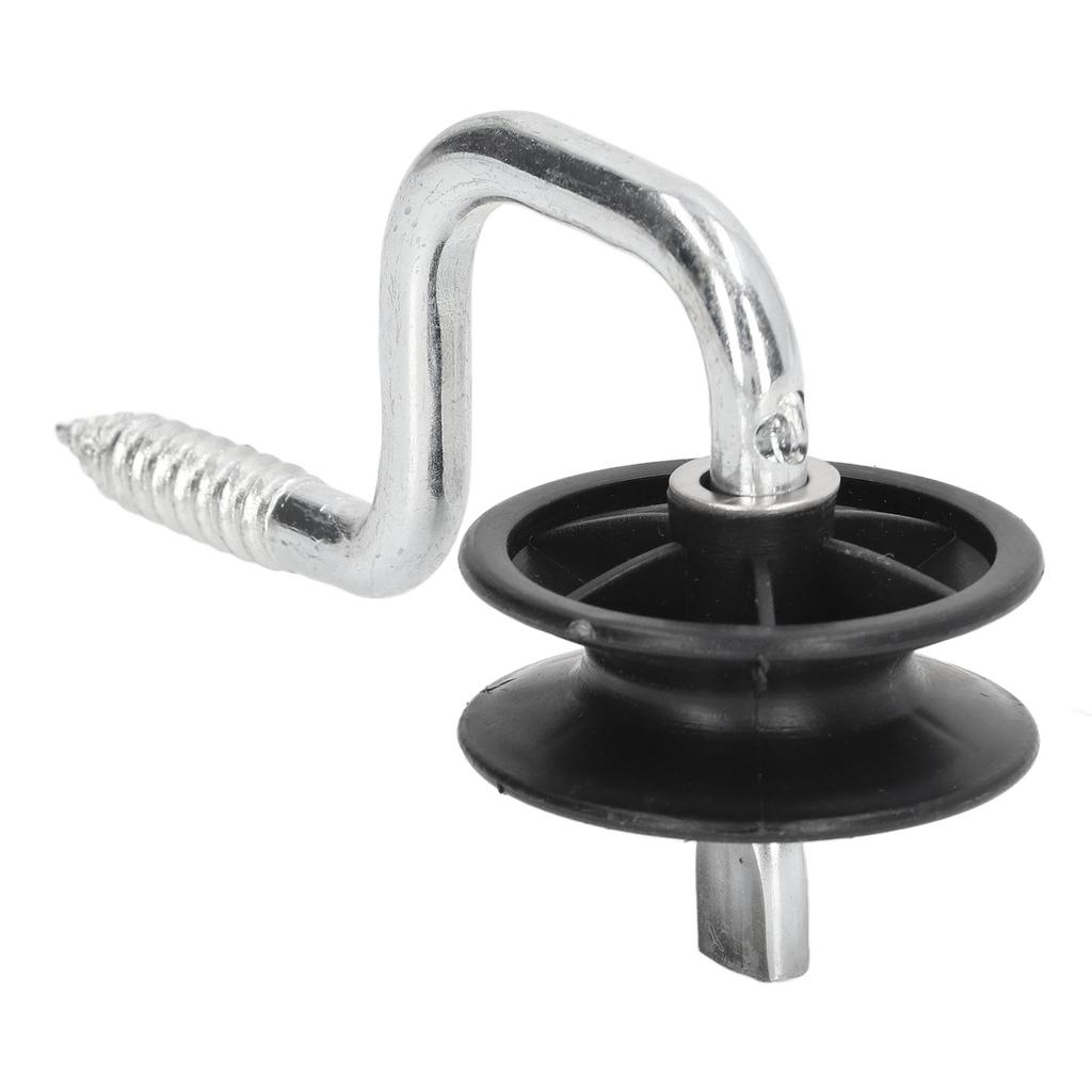 10 szt. Akcesoria do ogrodzenia elektrycznego polowego, izolatory samogwintujące wkręcane w narożnik