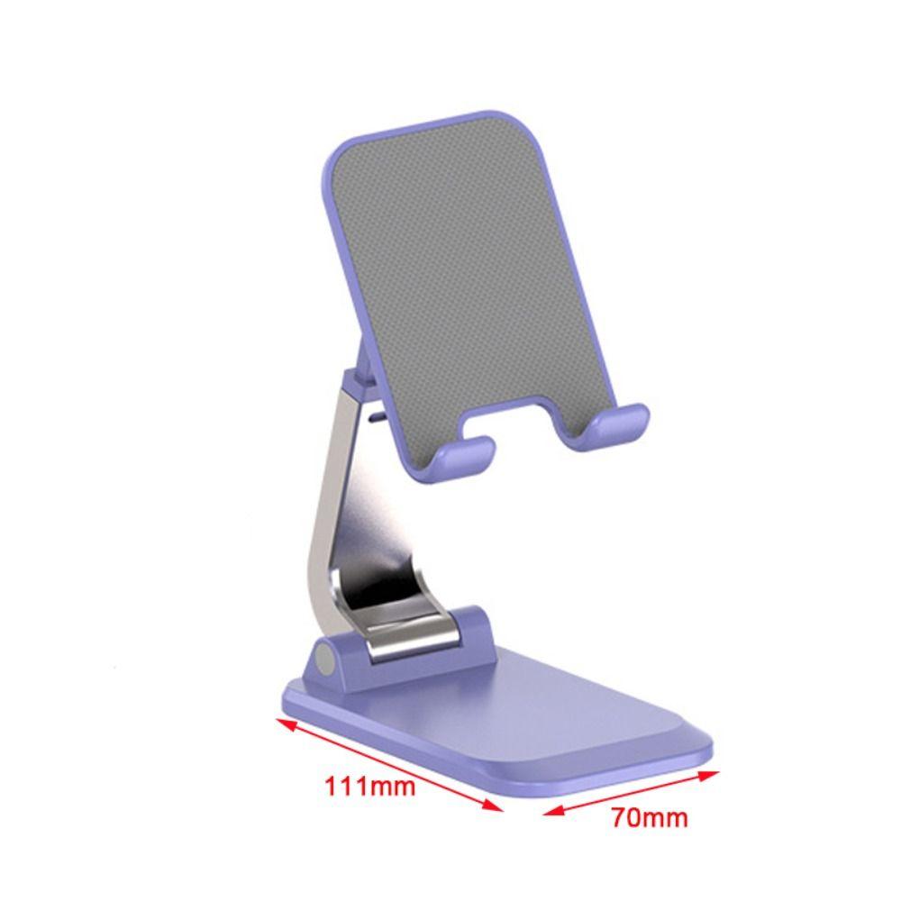 Folding Desktop Metal Stand Stable Tablet Bracket Universal Mobile Phone Holder
