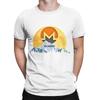 Monero XMR to the Moon Novelty Graphic 100 Cotton TShirt Monero XMR Tees Tops For Unisex
