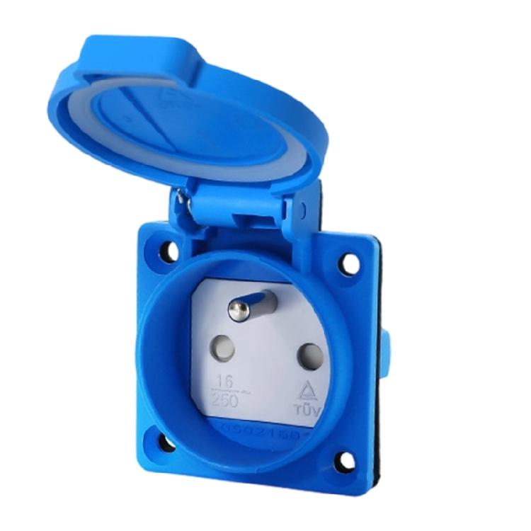 Universals Outdoor Electrical Socket Embedded Receptacle Industrial Wiring Connector Power Outlet Easy to Install