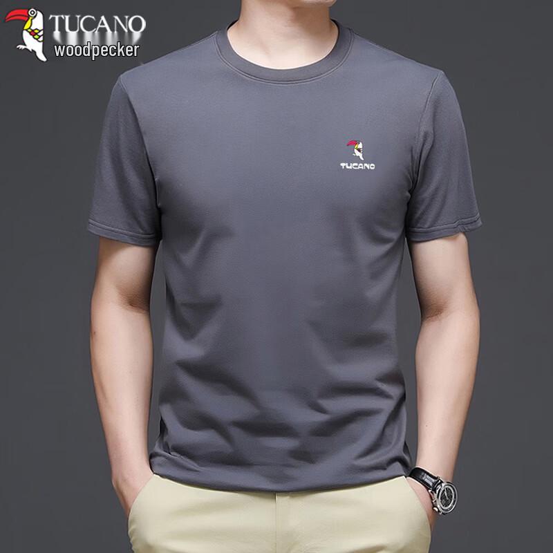 TUCANO Men s Pure Cotton Short-Sleeve T-Shirt M
