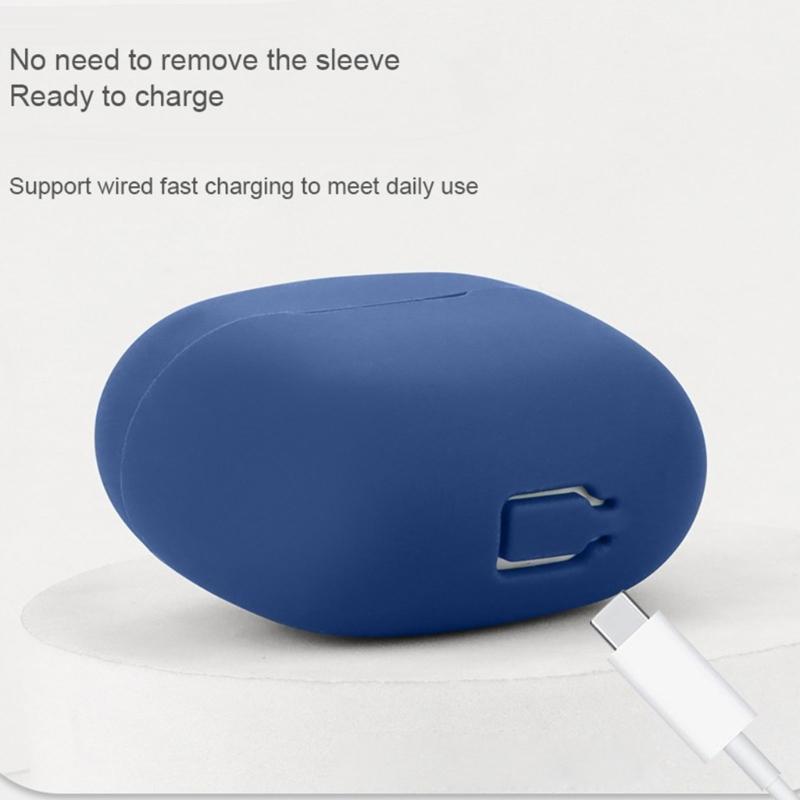 Protective Case Silicone Storage Case Flexible Cover Shockproofs Designing Eardbud Storage Case for Skull Candy Rail