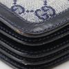 Gucci Old Gucci Shoulder Bag Vintage Navy Blue GG Canvas Women Used